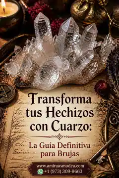 Transforma tus Hechizos con Cuarzo: La Guía Definitiva para Brujas Transforma tus Hechizos con Cuarzo: La Guía Definitiva para Brujas