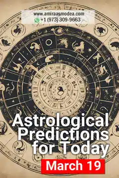 Daily Zodiac Insights for March 19
