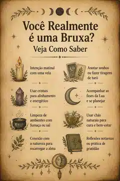 Você Realmente é uma Bruxa? Veja Como Saber