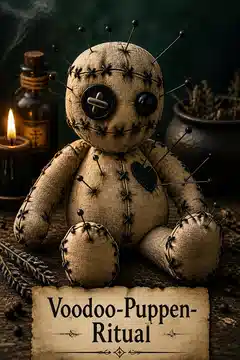 Voodoo-Puppen-Ritual
