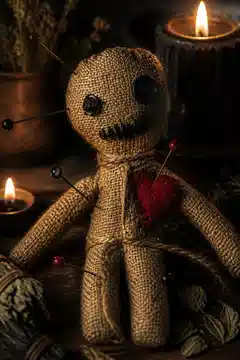 Voodoo-Puppen-Ritual