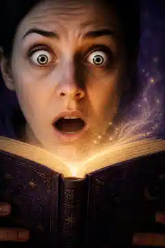 Vous ne croirez pas ce que j'ai trouvé dans un livre magique