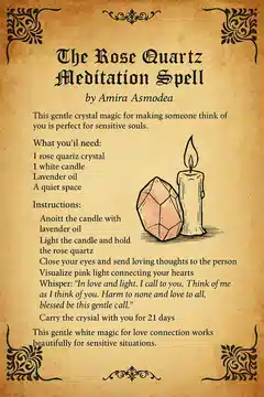 White Magic Spells to Make Someone Think About You