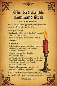 White Magic Spells to Make Someone Think About You