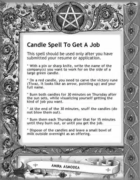 White magic to get a job fast: A spell easy and effective