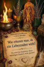 Wie erkennt man, ob ein Liebeszauber wirkt?