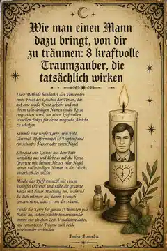 Wie man einen Mann dazu bringt, von dir zu träumen: 8 kraftvolle Traumzauber, die tatsächlich wirken