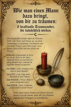 Wie man einen Mann dazu bringt, von dir zu träumen: 8 kraftvolle Traumzauber, die tatsächlich wirken