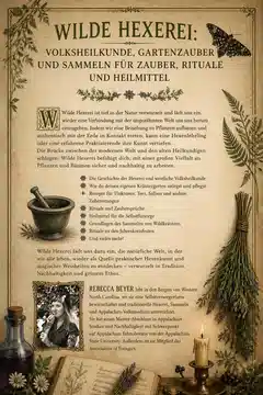 Wilde Hexerei: Volksheilkunde, Gartenzauber und Sammeln für Zauber, Rituale und Heilmittel