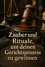 Zauber und Rituale, um deinen Gerichtsprozess zu gewinnen